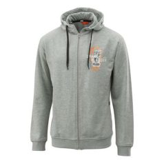 ORANGE FLUIDS ZIP HOODIE