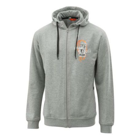 ORANGE FLUIDS ZIP HOODIE M